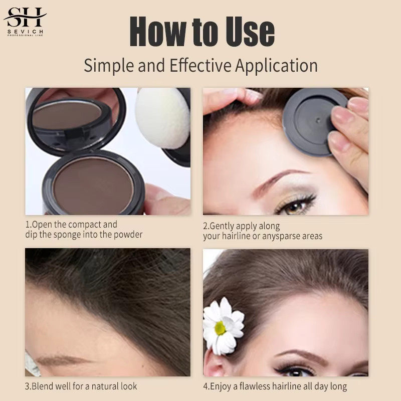 SEVICH Hairline Shadow Powder, Haarpuder, Unisex - Bild 5