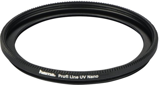 Hama Profi Line UV Nano Ultraviolett Kamerafilter, Schwarz, Durchmesser: 58 mm - Bild 1
