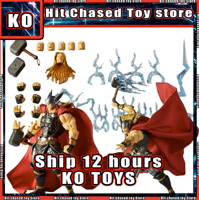 CTM Toys Kaiyodo Revoltech Marvel Avengers Thor, Actionfigur - Bild 1