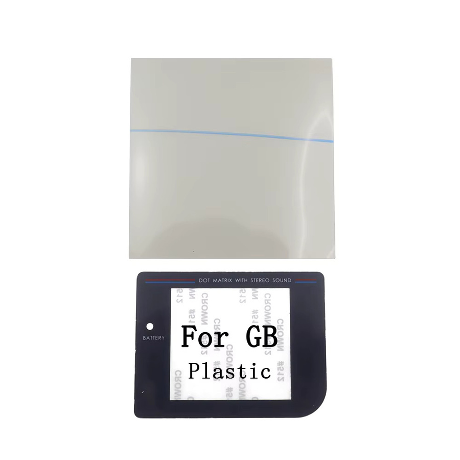 TingDong LCD-Bildschirm und Polarisationsfolien-Set für Gameboy GB, GBP, GBA SP und GBC in Transparent - Bild 2