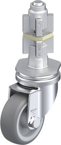 Blickle LRA-TPA 50G-E04 Lenkrolle in Grau und Silber mit 50mm Rad-Durchmesser und 50kg Tragfähigkeit - Bild 1