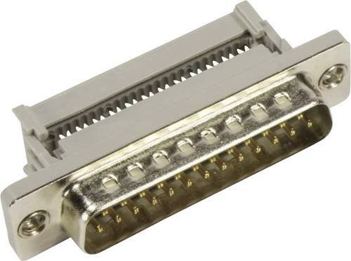 Harting D-SUB Stiftleiste 180 Grad mit 15 Polen in Silber (Schneid-Klemm) - Bild 1
