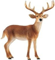Schleich Weißwedelhirsch Spielfigur - Bild 1