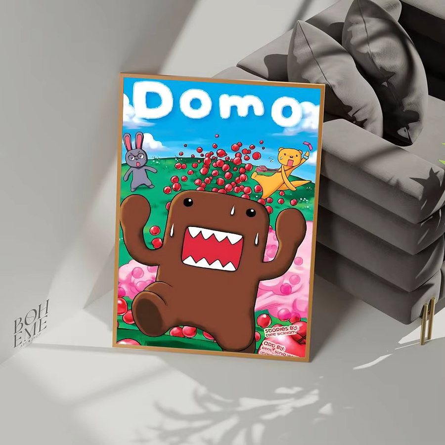 Domo-Kun Klassische Filmplakate Wandkunst Poster in Mehrfarbig von Potdemiel - Bild 5