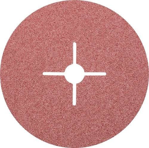 PFERD Korund Fiberscheibe A36 für universelle Anwendungen, Durchmesser: 180 mm, Farbe: Rot, 25 Stück - Bild 1