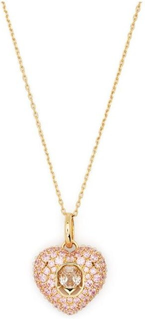 Swarovski Idyllia Herz Anhänger Halskette, Gold, Kristall, Damen - Bild 1