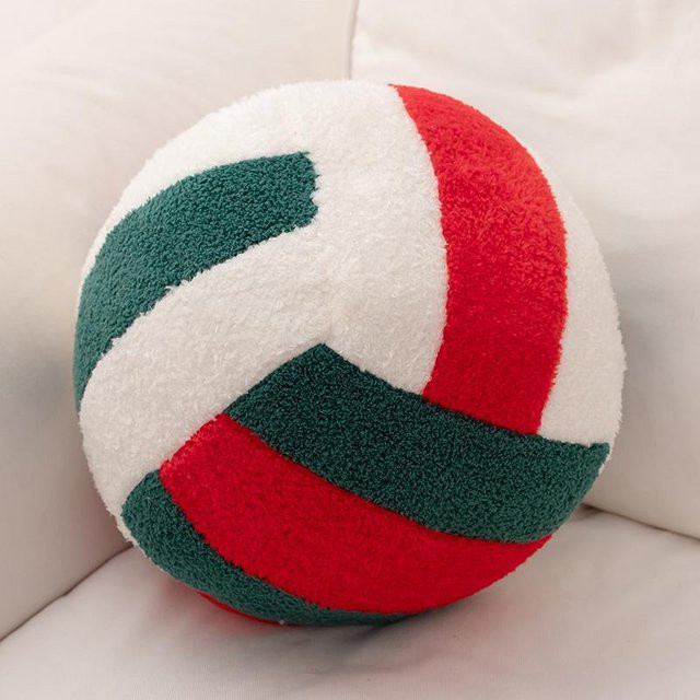 Yiran Health & Beauty Volleyball Sportball Plüschkissen, Plüschtier, ab 14 Jahren - Bild 1