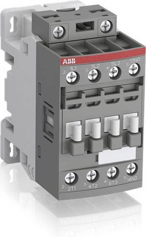 ABB AF16-30-01-13 Schalter 1 Schließer und 4 Schließer, 100V 18A, Grau - Bild 1