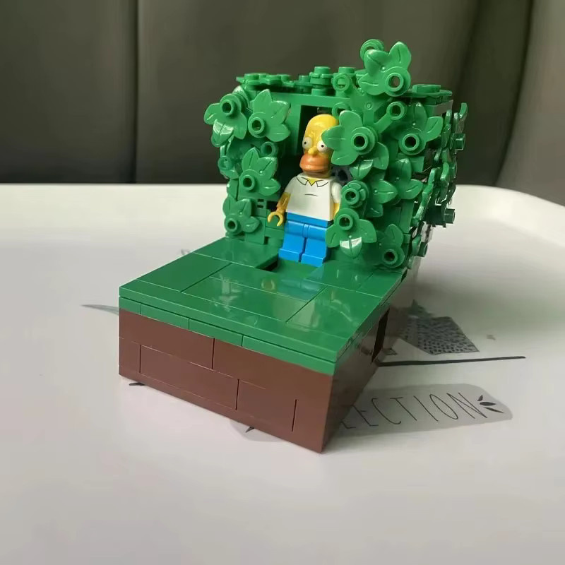 Potdemiel The Simpsons Homer-Modell, Baustein-Set, 226-teiliges Set, ab 14 Jahren - Bild 2