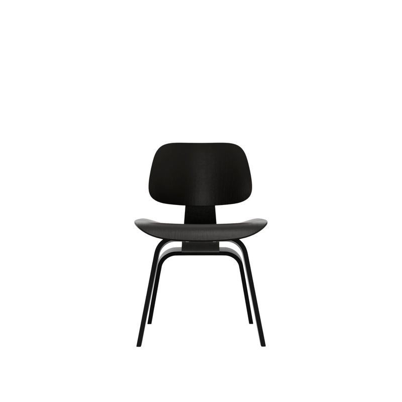 Vitra Plywood Group Dcw Tisch aus Schichtholz in Schwarz Matt - Bild 2