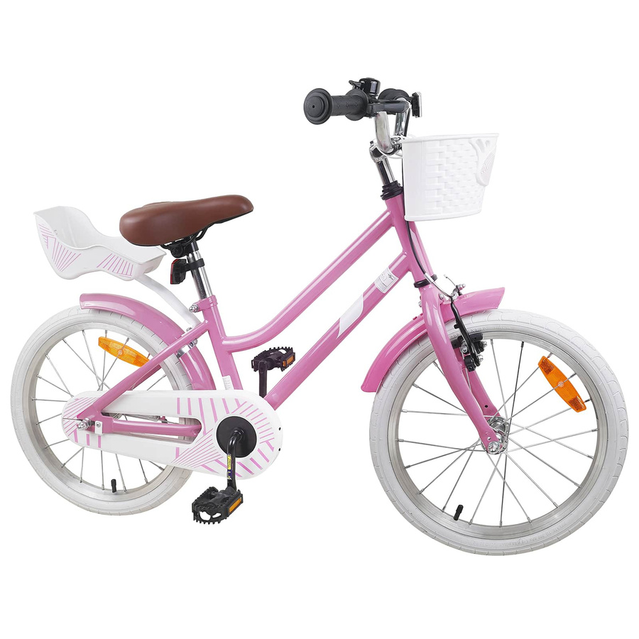 VD Home Furnishing Kinderfahrrad 18 Zoll Hellrosa - Bild 2