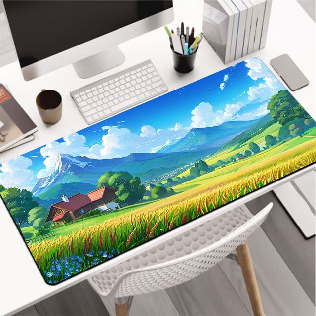 Großes Landschaft Mauspad für Computer und Gaming in Multicolour - Bild 1