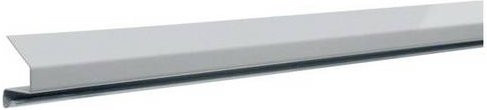 Hager Seitenprofil BKIS121301VERZ aus Stahl in Silber, Länge: 200 cm, Breite: 2,5 cm - Bild 1