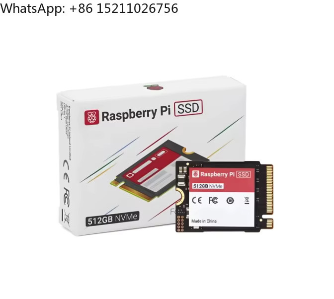Raspberry Pi SSD PCIe Gen 3 für Raspberry Pi 5, 512 GB, Schwarz - Bild 1