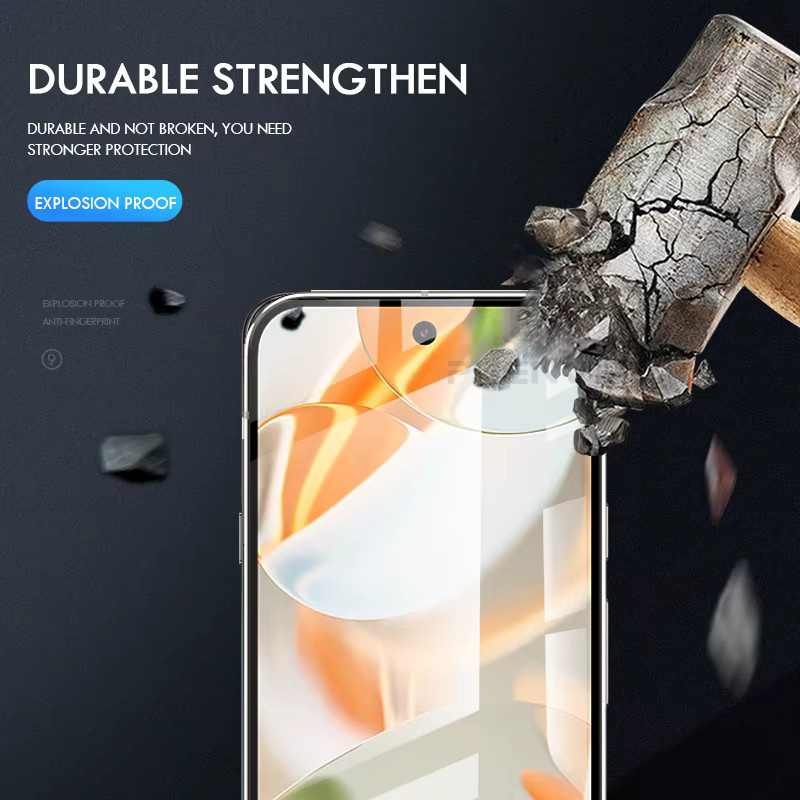 2-teiliges Schutzglas aus gehärtetem Glas für Google Pixel Modelle, transparent - Bild 3