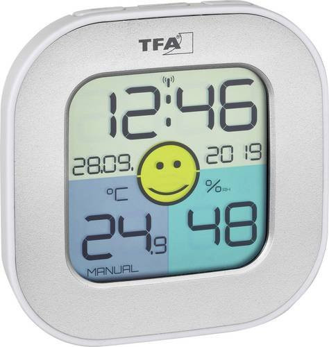 TFA Dostmann FUN Luftfeuchtemessgerät Hygrometer in Gelb und Silber - Bild 1