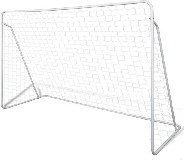 vidaXL Fußballtor aus hochwertigem Stahl, B/T/H: 240 x 90 x 150 cm - Bild 1