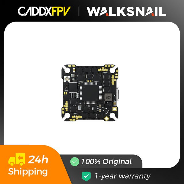 CADDXFPV CADDXF4_AIO_ELRS AIO Flight Controller, 20A ESC, 4-IN-1, black - Bild 1