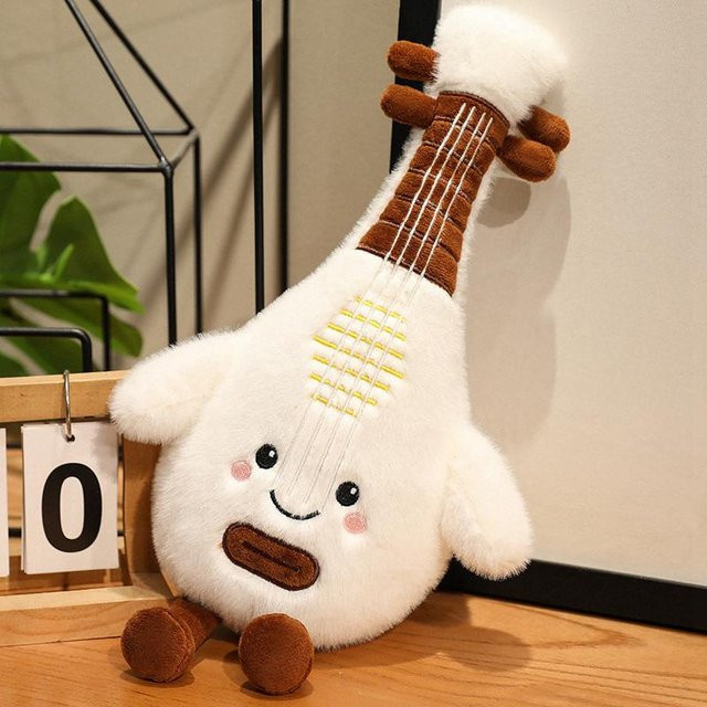 Binchi Fitness Kawaii Musikinstrument Plüschkissen, Plüschtier, ab 14 Jahren - Bild 1