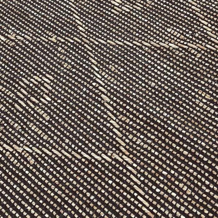 Wohnzimmerteppich CHIC TRIBAL aus Seegras mit schwarzem Stammesmuster B: 120 cm, T: 170 cm - Bild 2
