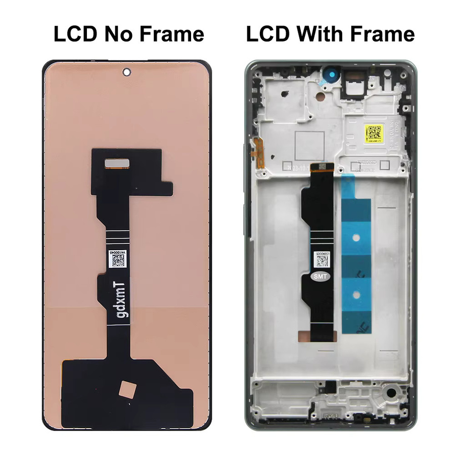 Xiaomi Redmi Note 13 Pro 4G LCD-Display mit Rahmen, TFT-Touchscreen-Baugruppe in Schwarz - Bild 3