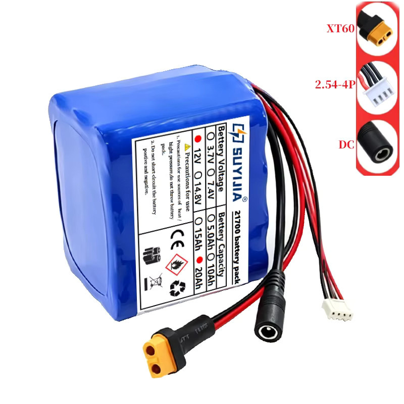 SUYIJIA Wiederaufladbare Lithium-Batterie 12V 20Ah in Blau - Bild 2