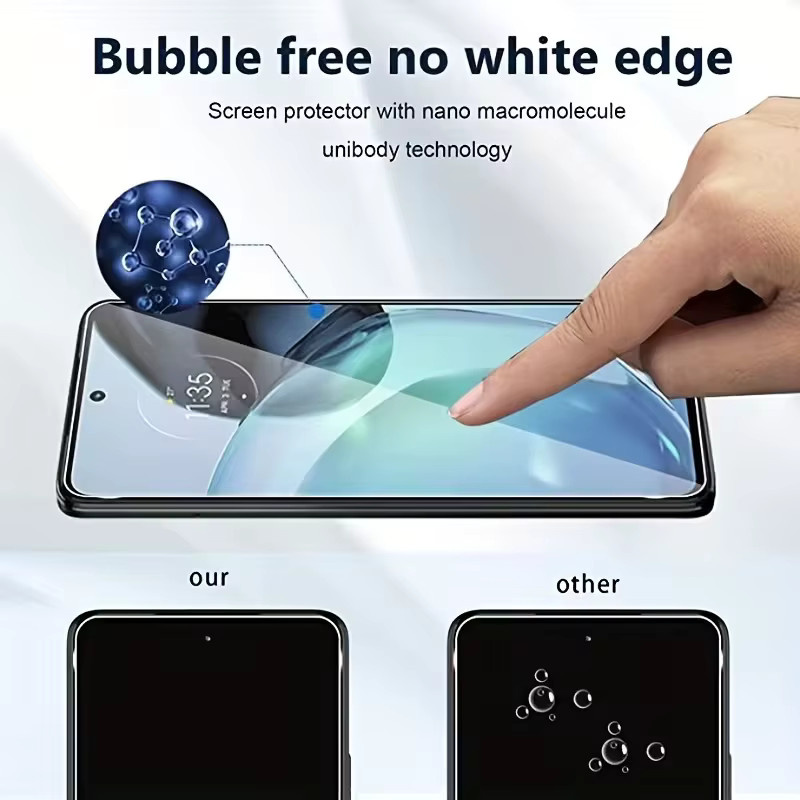 4er-Pack gehärtetes Schutzglas für Motorola G30 G22 G20 G52 G82 G72 G62 5G, transparent - Bild 5
