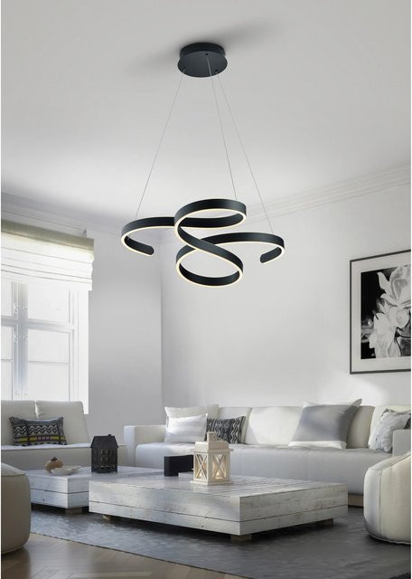 Trio LED-Pendelleuchte Francis Anthrazit dimmbar - Bild 1