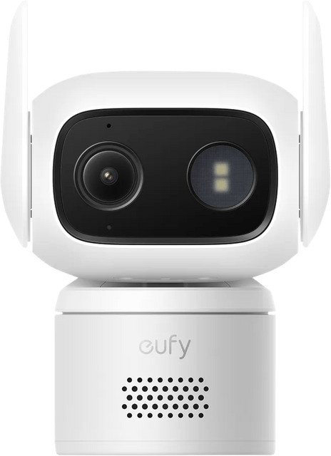 eufy by Anker Cam C31 Solo Netzwerkkamera in Weiß mit 2K FHD, 360° PTZ, KI-Erkennung und Farbnachtsicht - Bild 1