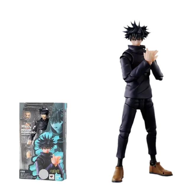 Bandai S.H.Figuarts Jujutsu Kaisen Figuren Set aus der Jujutsu Line mit Satoru Gojo, Yuji Itadori, Megumi Fushiguro und Nobara Kugisaki in Multicolour - Bild 3