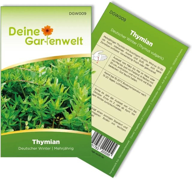 Deine Gartenwelt Deutscher Winter Thymian Samen für deinen Garten - Bild 1