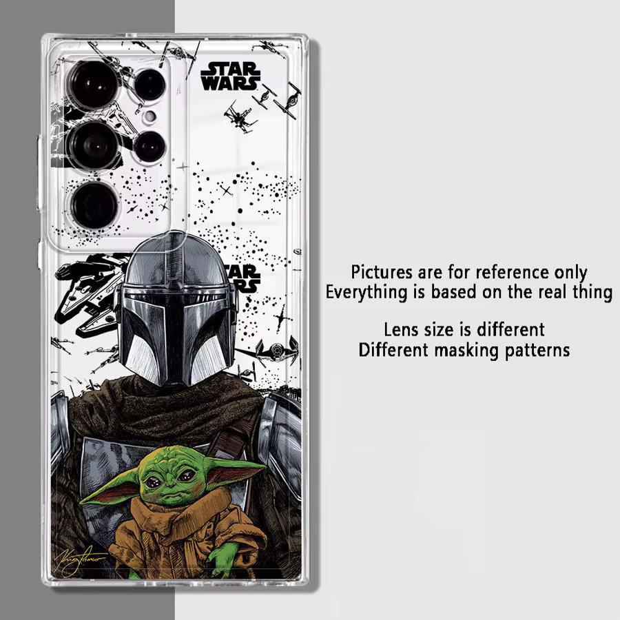 S-Stars Wars Helden Handyhülle für Samsung Galaxy S26 S25 S24 S23 S22 S21 S20 Plus S20 Ultra S10 Note 20 Ultra Edge in Multicolour - Bild 4