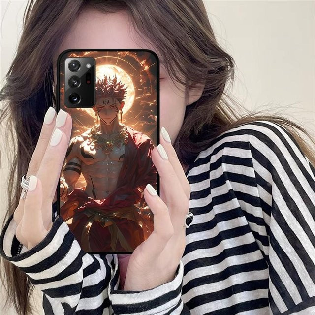 Jujutsu Kaisen Ryomen Sukuna Handyhülle für Samsung Galaxy A-Serie in Schwarz und Multicolour - Bild 1
