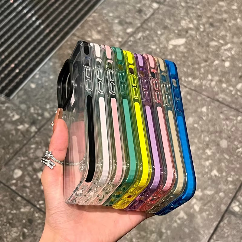 CHAOYIDIAN Transparente Schutzhülle aus weichem TPU für iPhone Modelle, Stoßfest und Klar - Bild 1