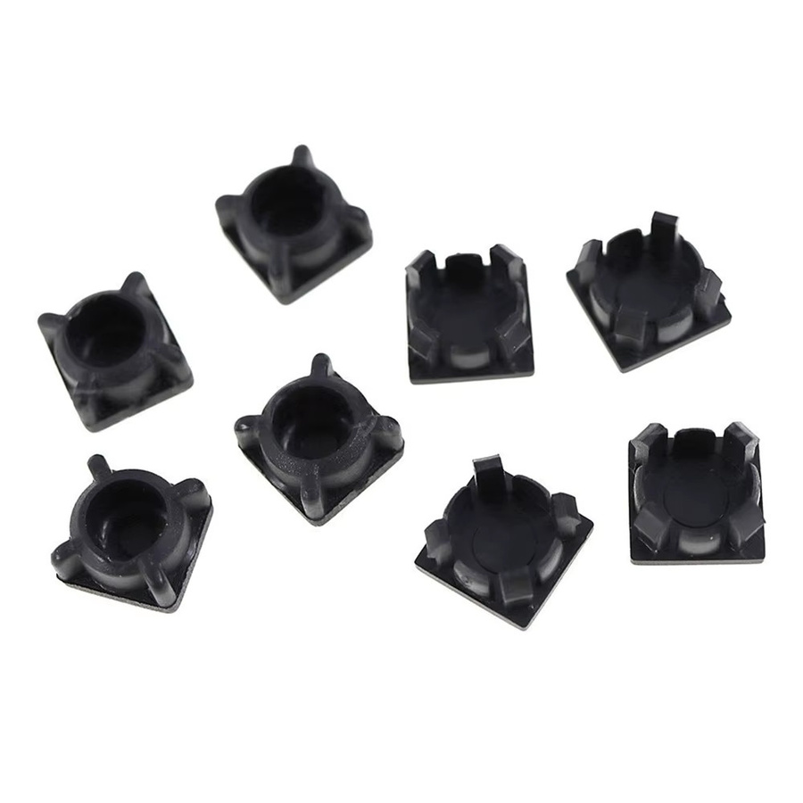 OULLX 8er Set rutschfeste Gummifüße und Silikonabdeckungen in Schwarz als Ersatzteile für PS2 3W 5W 30000 50000 Spielkonsolen - Bild 3