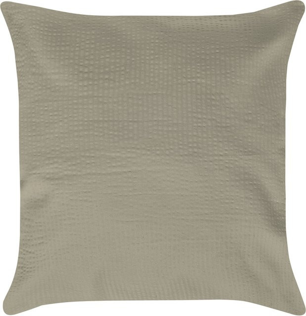 ERWIN M. Kissenbezug Antila aus Baumwolle in Beige, B/H: 40 x 40 cm - Bild 1