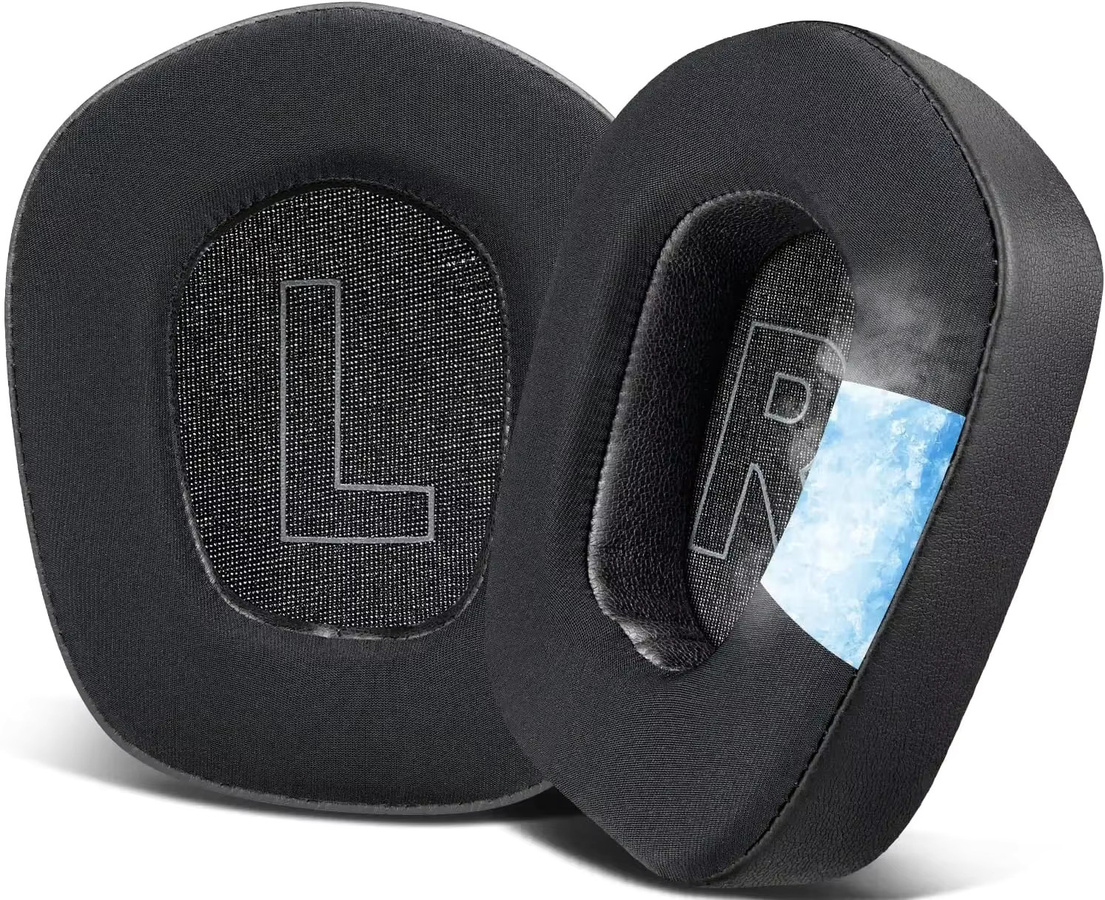 Ersatz-Eisgel-Ohrpolster in Schwarz für Logitech G733 G535 G335 Wireless Gaming Headsets - Bild 2
