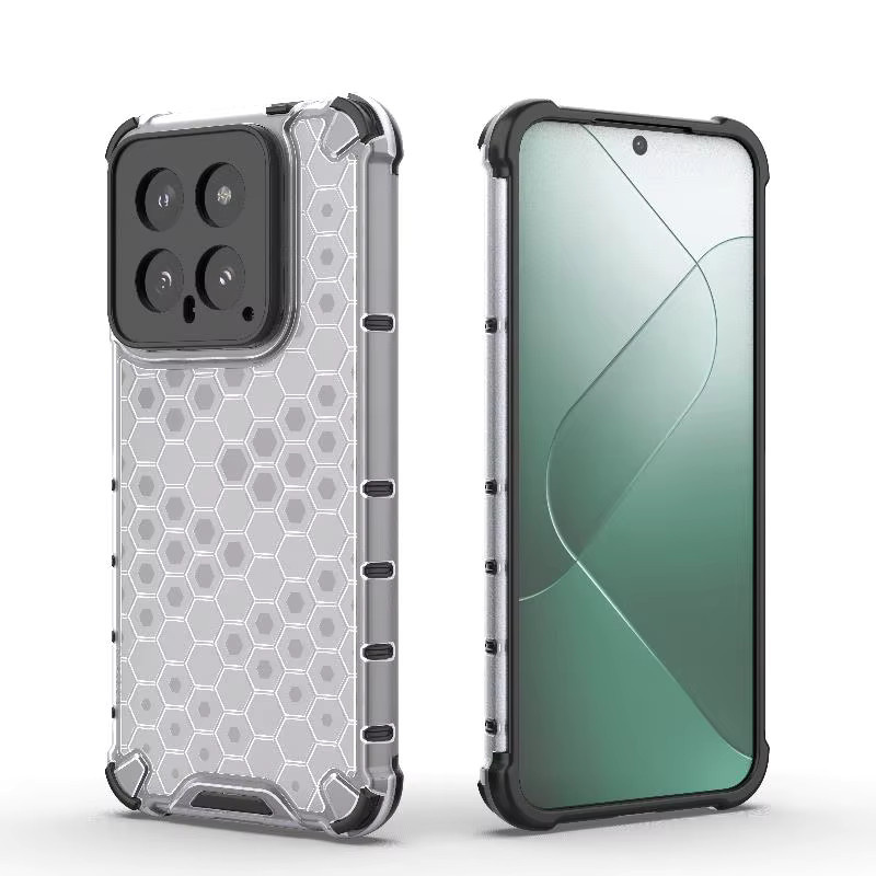 Stoßfeste 2-in-1 Schutzhülle für Xiaomi Mi 11 12 13T 14 Pro und Poco F5 F4 F3 in Transparent und Rot - Bild 2