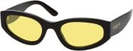 Vogue VO 5585S Sonnenbrille, Cat-Eye, Vollrand, Kunststoff, Damen, Black Yellow - Bild 1