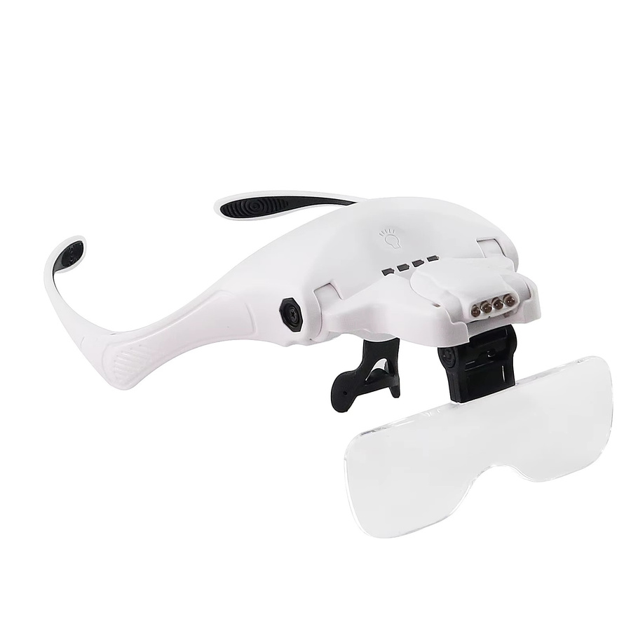 WJ Medical Lupe, mit LED-Licht, weiß - Bild 1