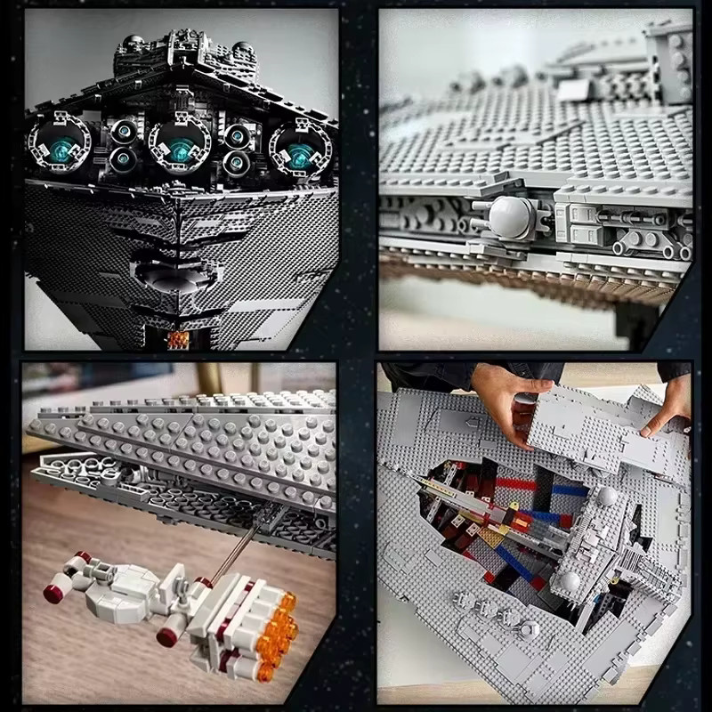 Potdemiel Star Wars Imperialer Sternenzerstörer UCS, Bausteine, 4.784 Teile, ab 14 Jahre - Bild 4
