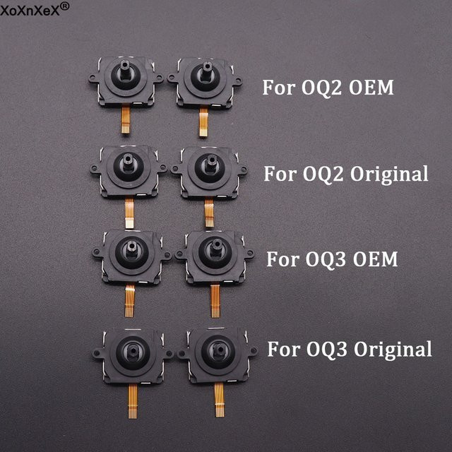 XOXNXEX 3D Analog Joystick Ersatzteil Set für Oculus Quest 2 und Quest 3 Controller Rocker Modul Reparatur Zubehör in Schwarz - Bild 1