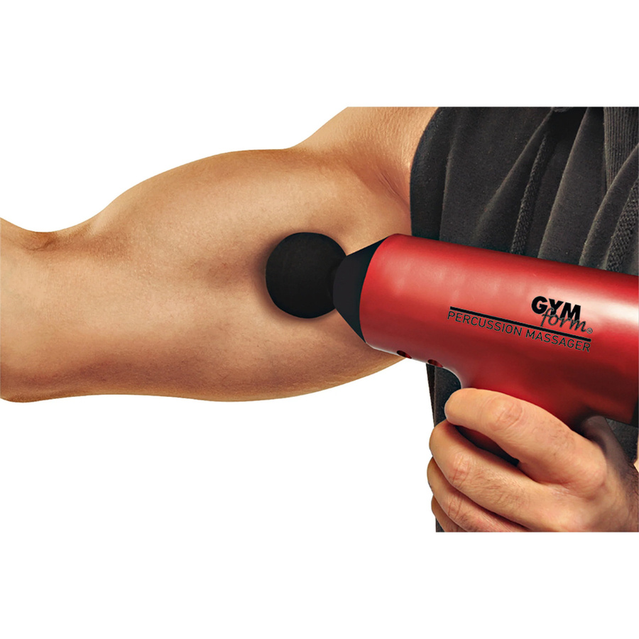 GYMFORM Percussion Massager Massagepistole in Rot und Multicolour - Bild 2