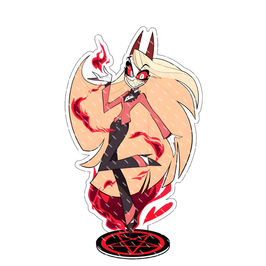 Bandai Hazbin Hotel Acryl-Ständer, Desktop-Ornament, Kunststoff - Bild 2
