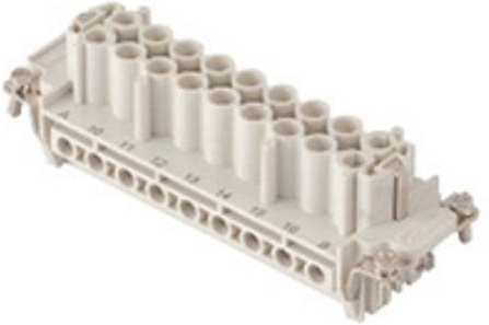 Molex Heavy Duty Connector 936010400 in Silber und Weiß - Bild 1