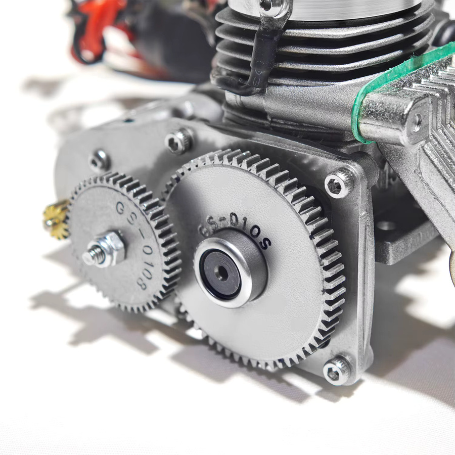 Goki Wassergekühlter Methanolmotor, Modell Zweitakt-Elektrostarter aus Metall, Montagesatz - Bild 2