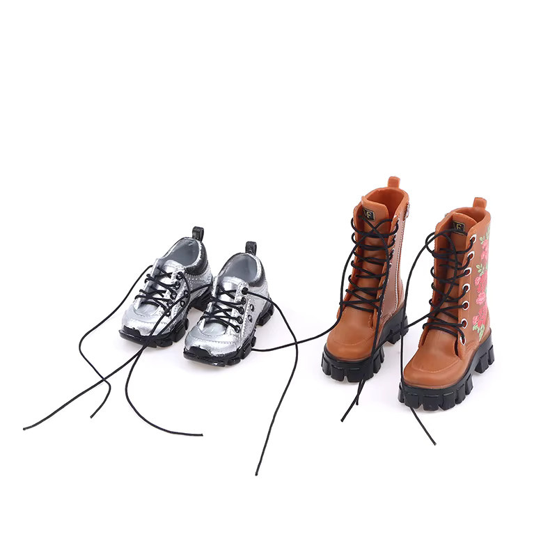 DIAPER&CORED Sportschuhe, Stiefel, Turnschuhe für 1/6 Puppen, Zubehör, Bunt / Mehrfarbig, Kunststoff - Bild 3