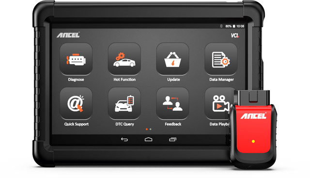 ANCEL X6 Professioneller Autoscanner Diagnosetool in Schwarz - Bild 1