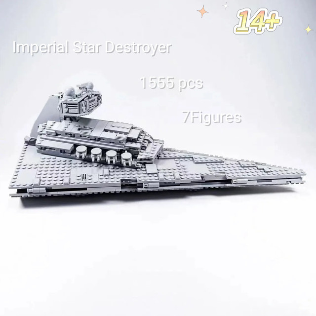 Potdemiel Star Wars Imperialer Sternenzerstörer, Baustein-Set, 1555 Teile, ab 14 Jahren - Bild 1