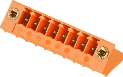 Weidmüller Stiftgehäuse-Platine BC/SC in Orange, Rastermaß: 3,81 mm, 50 Stück - Bild 1